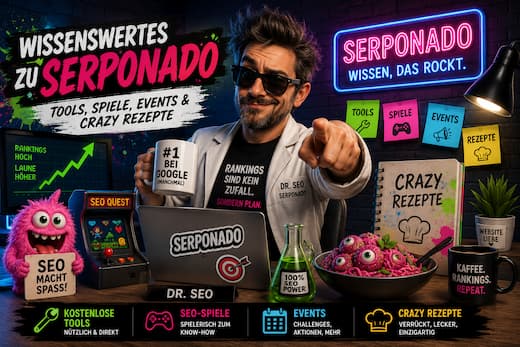 Wissenswertes von SERPonado