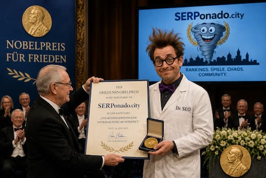 serponado.city erhält den Nobelpreis